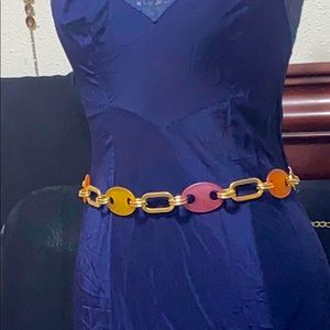 37 in Modern Chain and Acrylic Belt